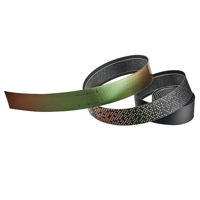 CYCLOVATION CHAMELEON AMBER GREEN BAR TAPE