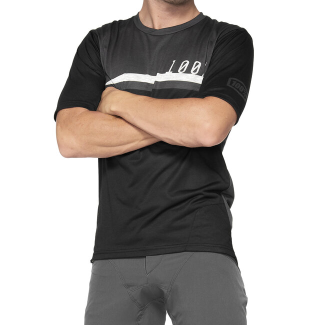 100% ARMATIC JERSEY BLACK / CHARCOAL
