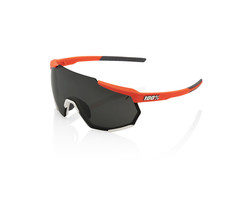 100% 100% RACETRAP SUNGLASSES SOFT TACT OXYFIRE - BLACK MIRROR