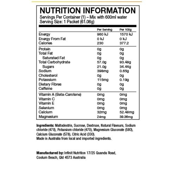 INFINIT SPEED WATERMELON 1.33KG