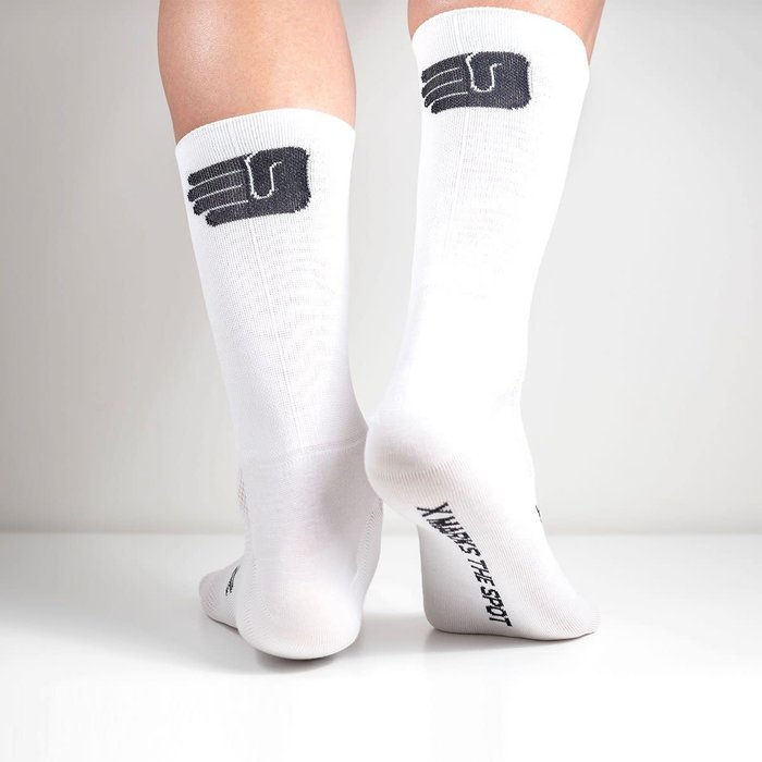 BURGH BURGH PAPER WHITE SOCKS