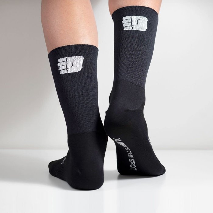 BURGH BURGH ROCK BLACK SOCKS