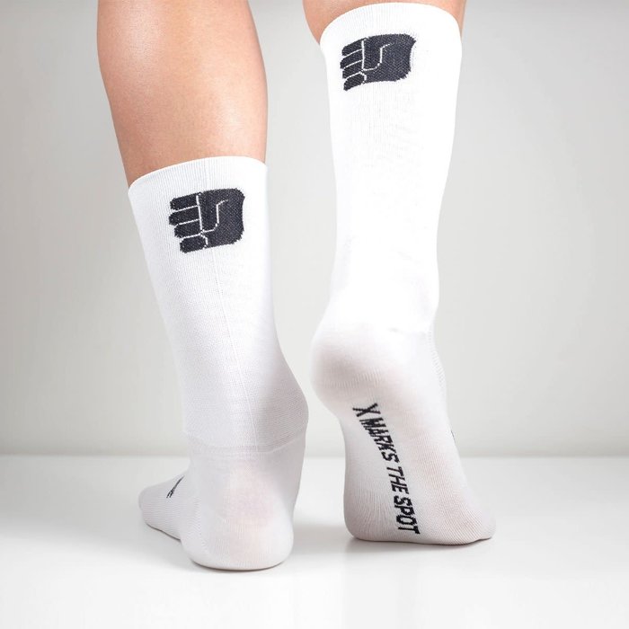 BURGH BURGH ROCK WHITE SOCKS