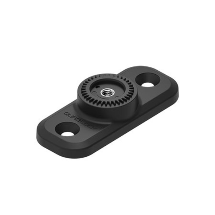 QUADLOCK QUADLOCK 360 BASE FLAT RECTANGLE 2 HOLE