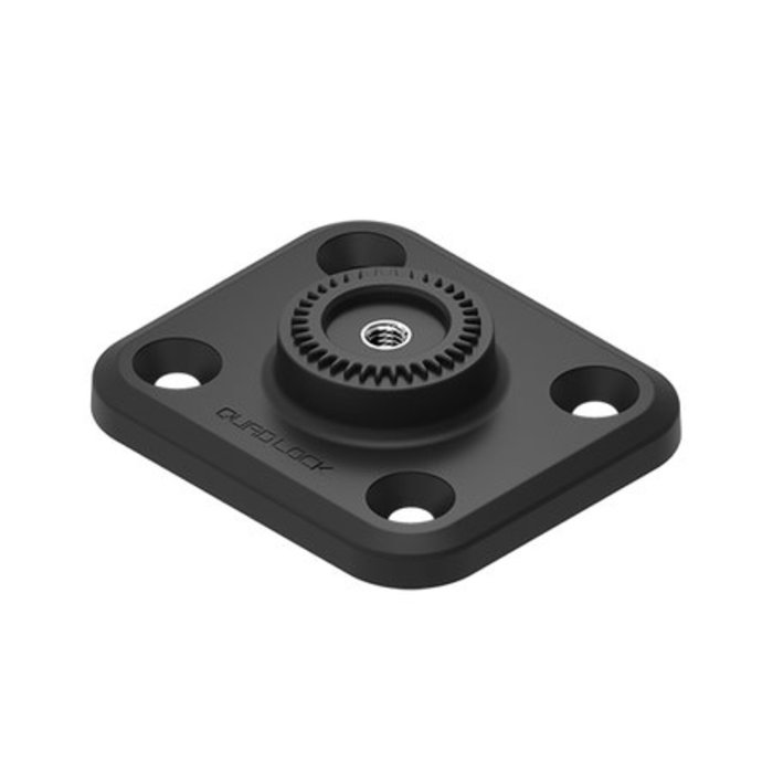 QUADLOCK QUADLOCK 360 BASE FLAT RECTANGLE 4 HOLE