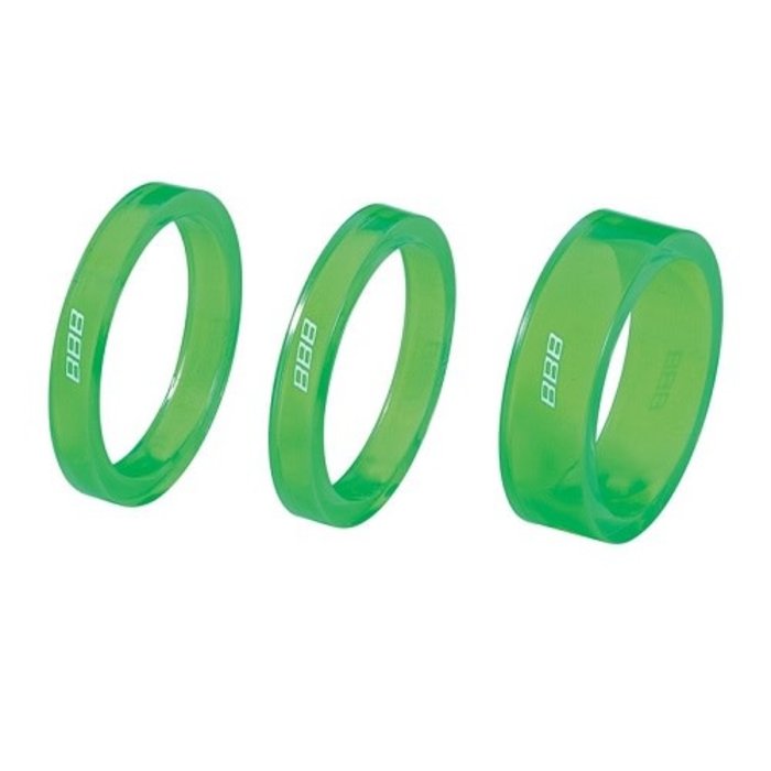 BBB BBB TRANSSPACE 1 1/8 HEADSET SPACERS