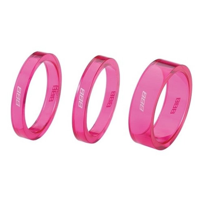 BBB TRANSSPACE 1 1/8 HEADSET SPACERS