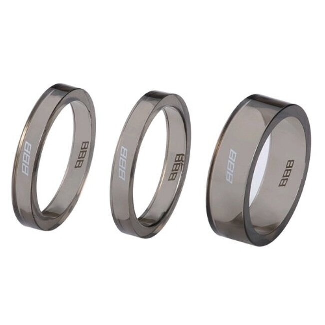 BBB TRANSSPACE 1 1/8 HEADSET SPACERS