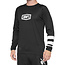 100% 100% R-CORE LONG SLEEVE JERSEY BLACK / WHITE