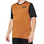 100% RIDECAMP SHORT SLEEVE JERSEY TERRACOTTA / BLACK