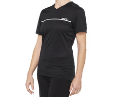 100% 100% RIDECAMP LADIES SHORT SLEEVE JERSEY BLACK / GREY
