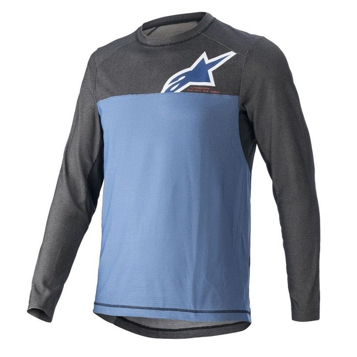 ALPINESTARS ALPINESTARS ALPS 8 V2 LONG SLEEVE JERSEY MID BLUE BLACK CORAL