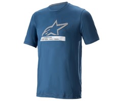 ALPINESTARS ALPINESTARS AGELESS V3 TECH TEE JERSEY NIGHTSHADOW