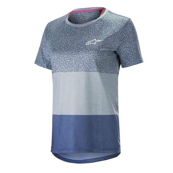 ALPINESTARS ALPINESTARS STELLA ALPS 8.0 SHORT SLEEVE JERSEY BLUE STILL WATER