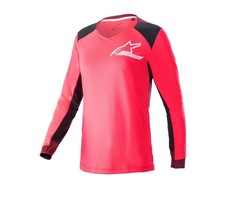 ALPINESTARS ALPINESTARS STELLA DROP LADIES LONG SLEEVE JERSEY DIVA PINK