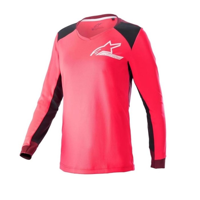 ALPINESTARS ALPINESTARS STELLA DROP LADIES LONG SLEEVE JERSEY DIVA PINK