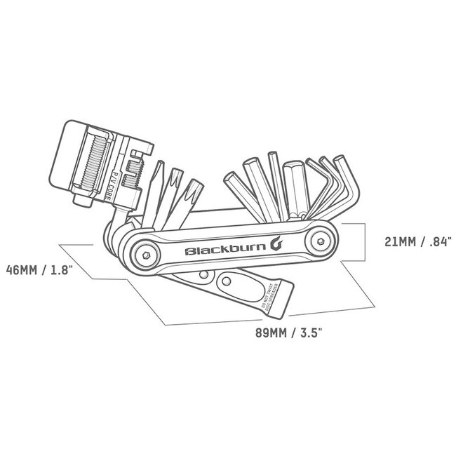 BLACKBURN TRADESMAN 6 MULTITOOL