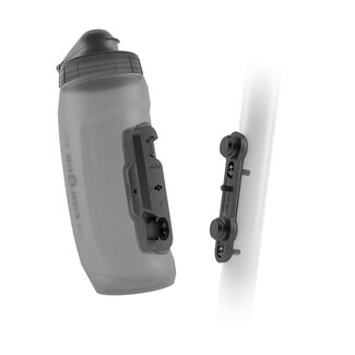 FIDLOCK FIDLOCK BOTTLE COMBO 590ML TRANSPARENT BLACK