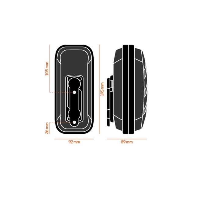 FIDLOCK TOOL BOX TWIST UNI BASE BLACK