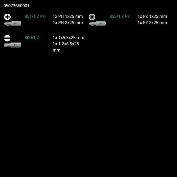 WERA WERA KRAFTFORM KOMPAKT RATCHET SCREWDRIVER WITH MAGAZENE
