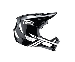 100% 100% TRAJECTA FULL FACE HELMET BLACK / WHITE