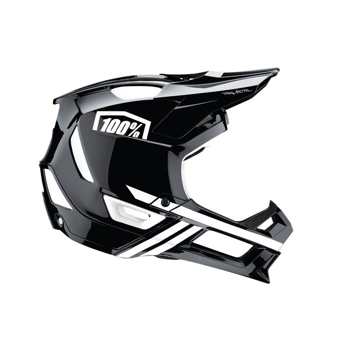 100% 100% TRAJECTA FULL FACE HELMET BLACK / WHITE
