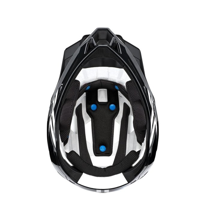 100% 100% TRAJECTA FULL FACE HELMET BLACK / WHITE