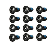 MISC T25 6 BOLT DISC ROTOR BOLTS M5 X 10MM 12 PACK