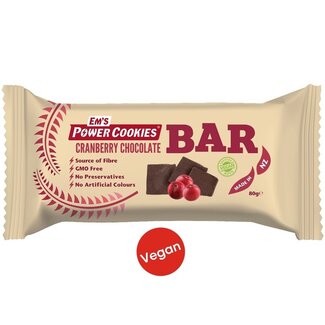 EMS EM’S POWER COOKIE CRANBERRY CHOCOLATE BAR