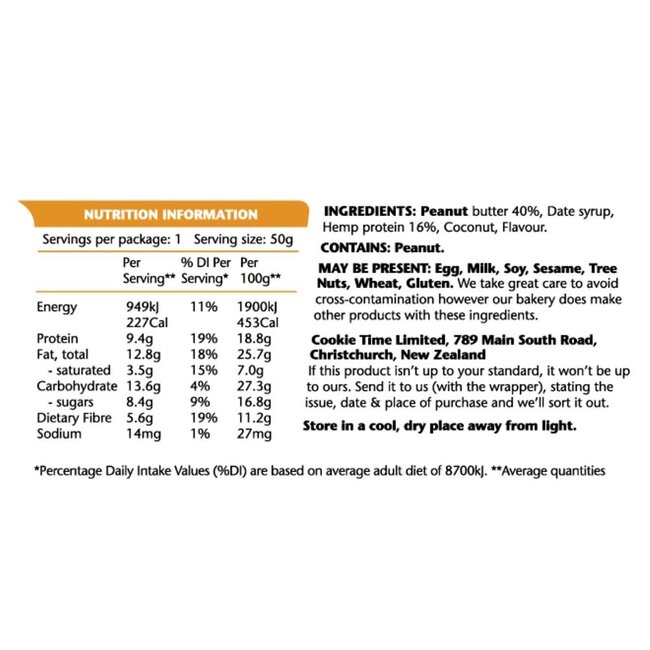 EM’S POWER COOKIE PROTEIN PEANUT BUTTER