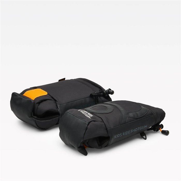 SHOTGUN KIDS RIDE SHOTGN POGIES BLACK