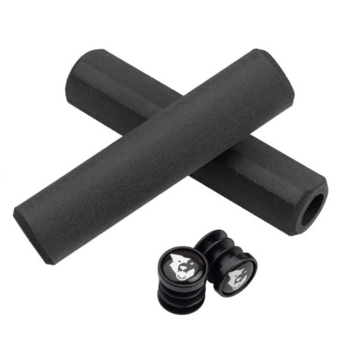 WOLFTOOTH COMPONENTS WOLFTOOTH KARV CAM SILICONE GRIPS BLACK