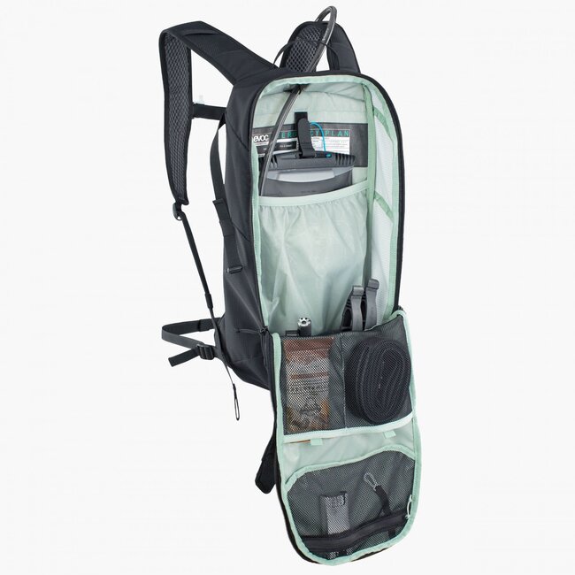 EVOC RIDE 8L BAG - 2L BLADDER BLACK