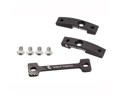 WOLFTOOTH COMPONENTS WOLF TOOTH B-RAD HALF BOTTLE ADAPTER W/ DOGBONE