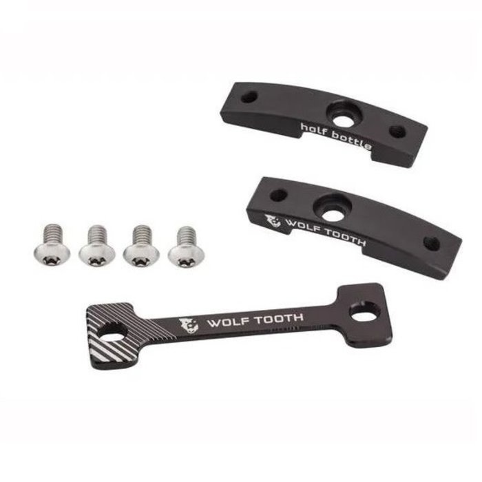 WOLFTOOTH COMPONENTS WOLF TOOTH B-RAD HALF BOTTLE ADAPTER W/ DOGBONE