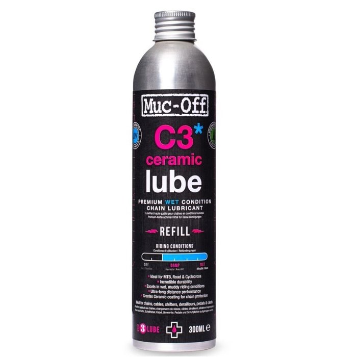 MUC-OFF MUC-OFF CERAMIC WET LUBE 300ML REFILL