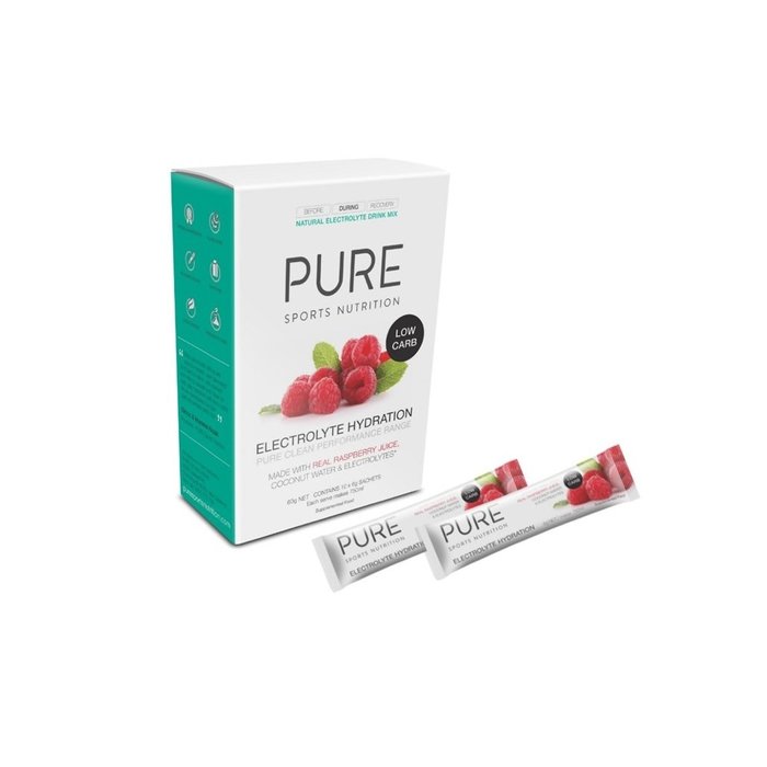 PURE PURE ELECTOLYTE HYDRATION LOW CARB 6G X 10 PACK