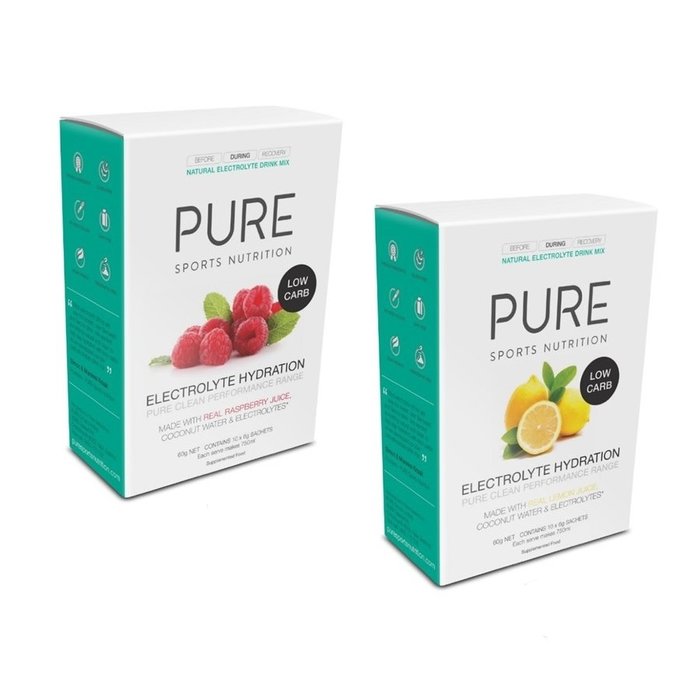 PURE PURE ELECTOLYTE HYDRATION LOW CARB 6G X 10 PACK