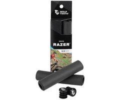 WOLFTOOTH COMPONENTS WOLF TOOTH RAZER SILICONE GRIPS BLACK