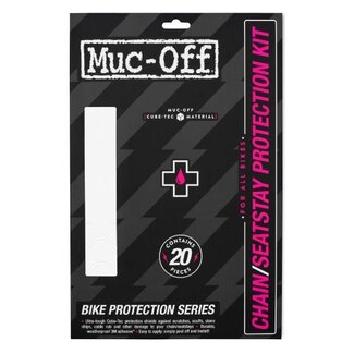 MUC-OFF MUC-OFF SEAT / CHAIN STAY PROTECTION KIT MATT