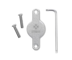 MUC-OFF MUC-OFF SECURE TAG HOLDER SILVER