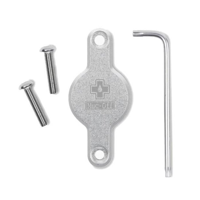MUC-OFF MUC-OFF SECURE TAG HOLDER SILVER