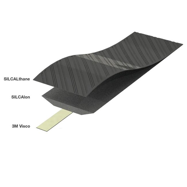 SILCA NASTRO CUSCINO 3.75 MM BAR TAPE BLACK