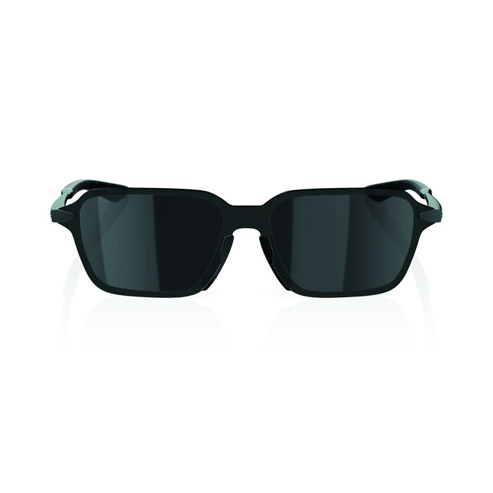 100% 100% LEGERE TRAP SUNGLASSES MATT GUNMETAL - BLACK MIRROR