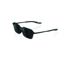 100% 100% LEGERE TRAP SUNGLASSES MATT GUNMETAL - BLACK MIRROR