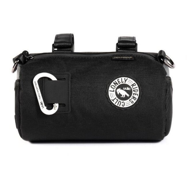ULAC PORTER HANDLEBAR BAG BLACK / GREY 2.8L