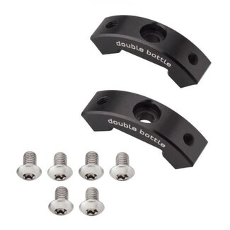 WOLFTOOTH COMPONENTS WOLFTOOTH B-RAD DOUBLE BOTTLE ADAPTER