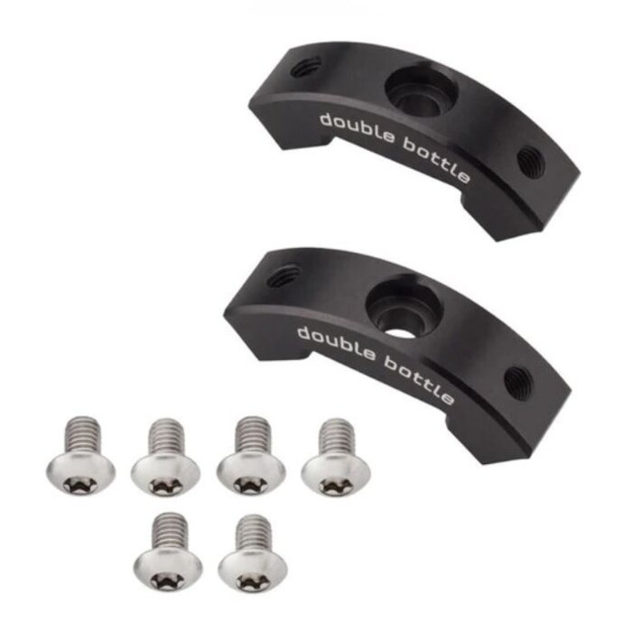 WOLFTOOTH COMPONENTS WOLFTOOTH B-RAD DOUBLE BOTTLE ADAPTER
