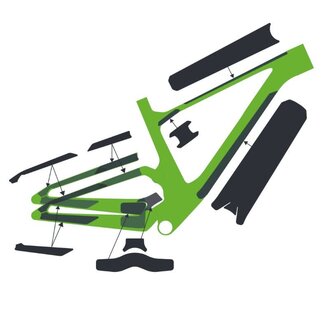 SYNCROS SYNCROS FRAME PROTECTION KIT SCOTT SPARK CARBON GLOSS