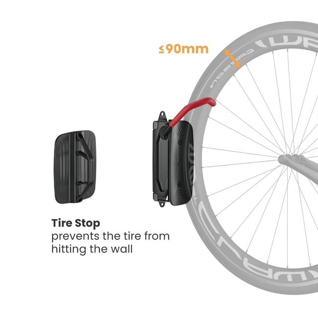 BIKE RAKZ EZI HOLD BLACK